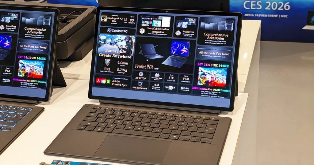 màn hình OLED của Asus năm 2026 sẽ phù hợp với ai làm việc trong môi trường ánh sáng phức tạp