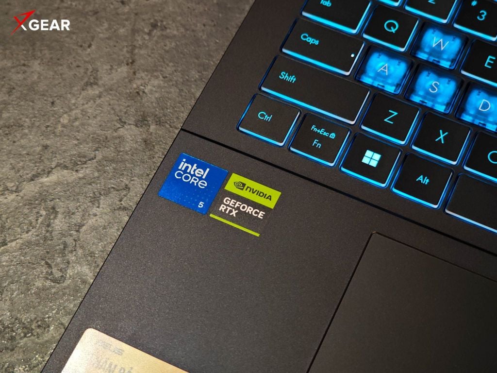 hiệu năng laptop ASUS V16 V3607 mạnh lên đến 5070