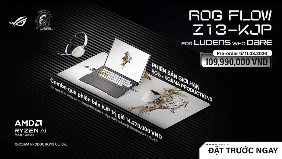 chương trình đặt trước asus ROG Flow Z13-KJP 2026