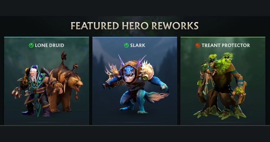 những thay đổi về tướng trong game dota 2