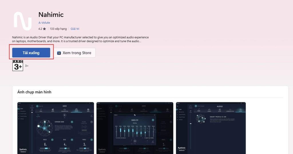 Realtek Nahimic 3D Audio là Realtek Nahimic 3D tải về laptop