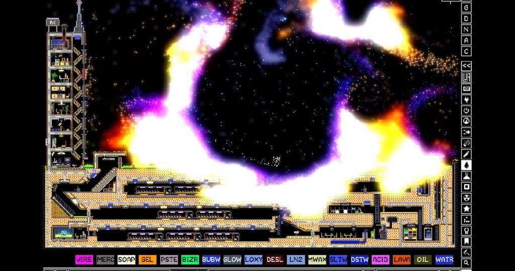 game click chuột The Powder Toy