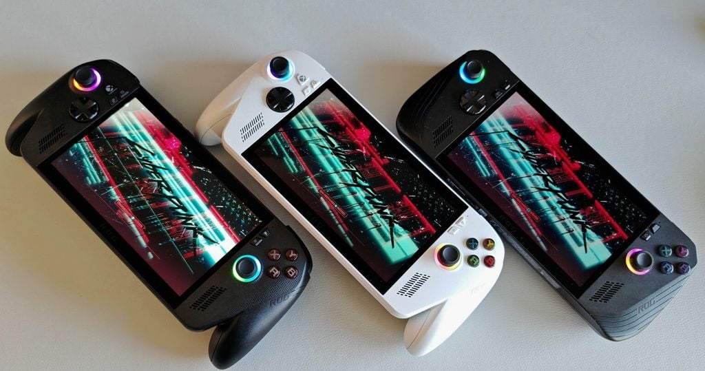đầy đủ các phím và cụm trigger trên Asus ROG Xbox Ally X