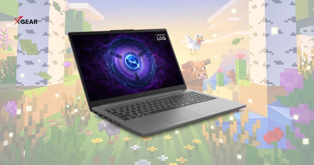 Lenovo LOQ Essential 15IAX9E 83LK0079VN chơi minecraft