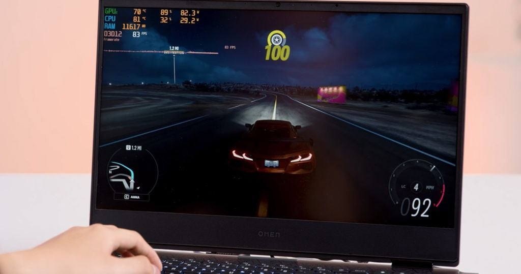 HP Omen 16 N0087AX 7C0T7PA màn chuẩn màu srgb