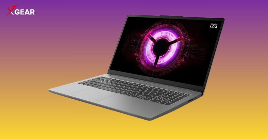 Laptop Gaming Lenovo LOQ 15ARP10E 83S0000DVN có bàn phím số phụ bên phải
