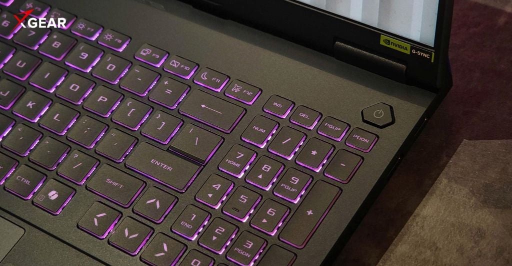 Laptop Asus TUF F16 FX608JHI-TU209W có bàn phím số phụ bên phải