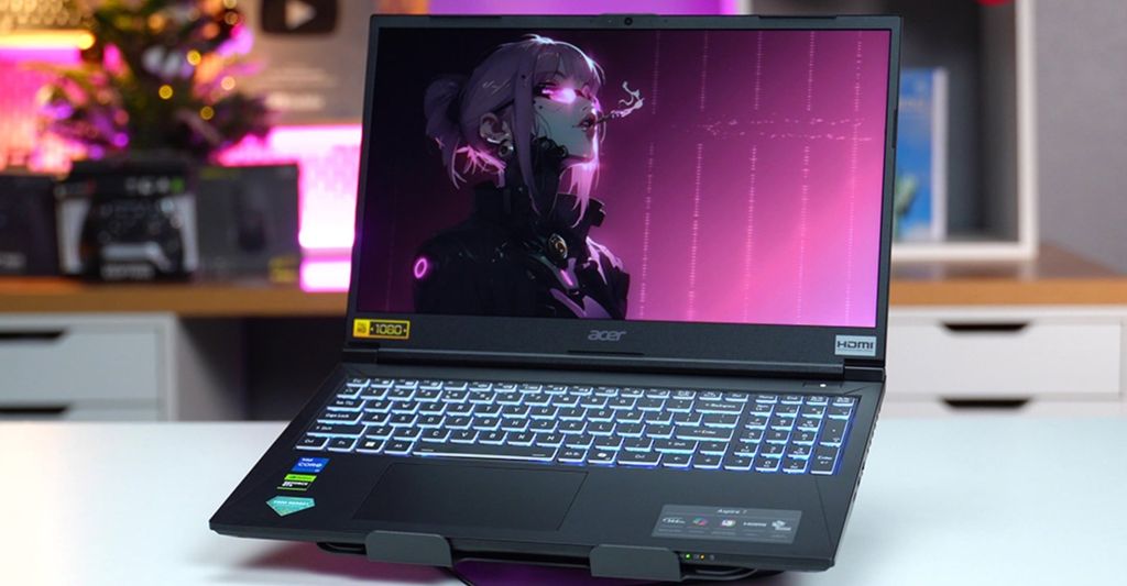 Laptop Acer Aspire 7 A715 59G 73LB cấu hình mạnh phù hợp để dạy tin học