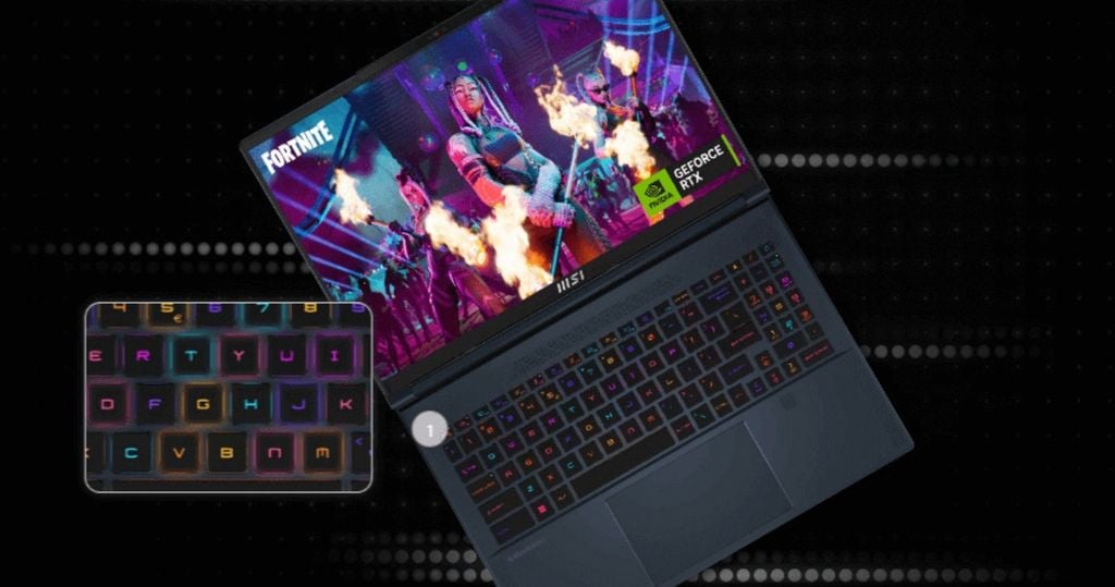 MSI Stealth 18 AI Studio A1VHG 025VN có màn hình 18 inch