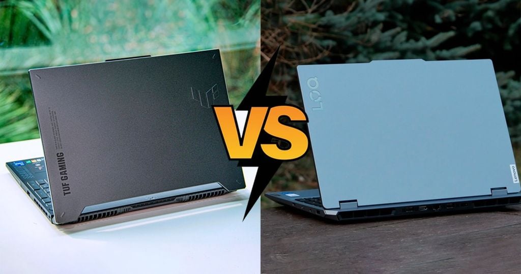 LOQ 15ARP9 và ASUS TUF A15