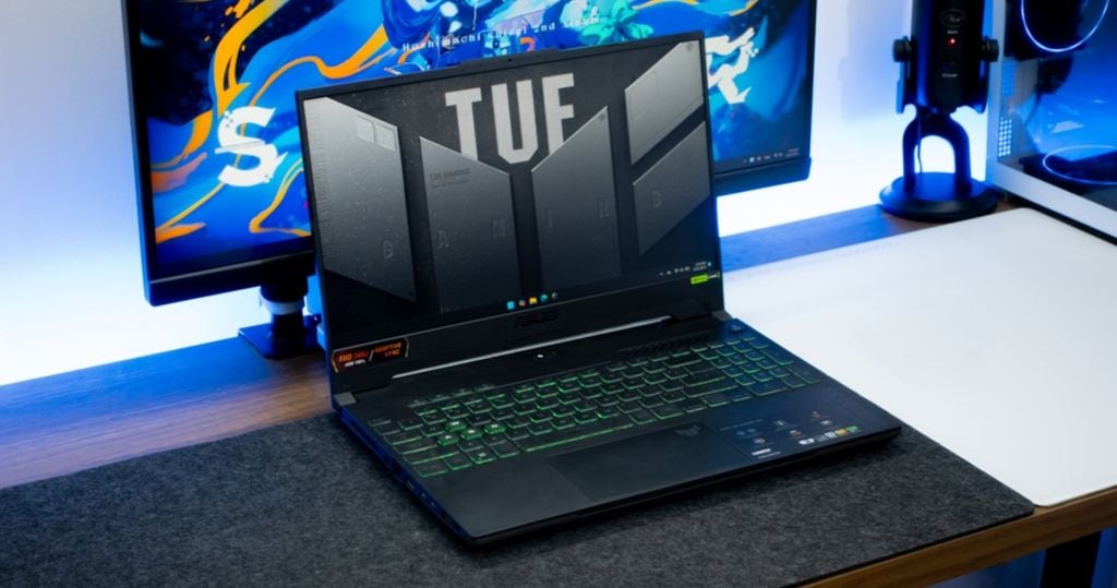 LOQ 15ARP9 và ASUS TUF A15 so sánh về bàn phím và trải nghiệm gõ