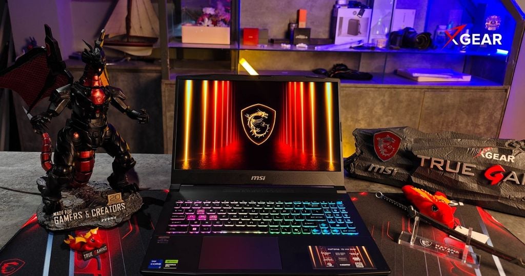 MSI Katana 15 HX B14WEK 286VN dưới 30 triệu, card 5050 chiến game mạnh