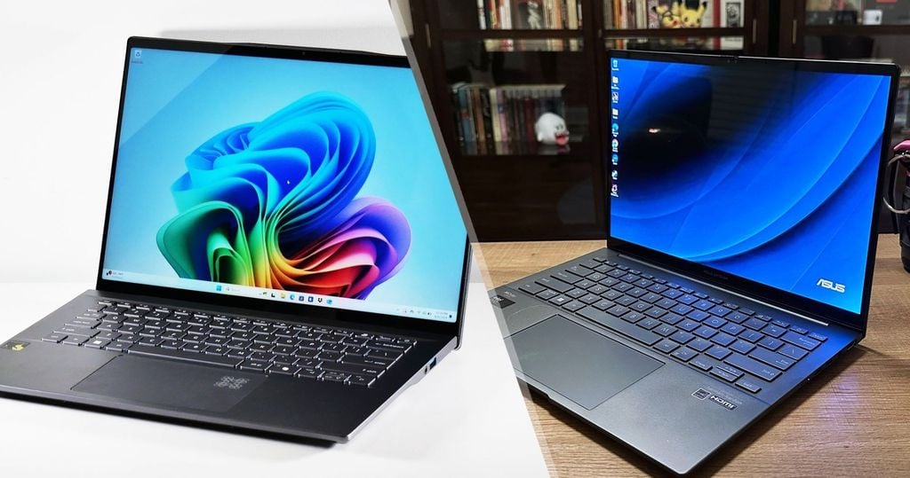 chất lượng hiển thị laptop acer và asus