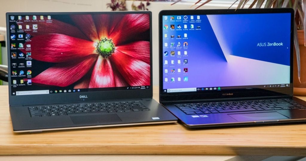 so sánh thời lượng pin và độ bền laptop Asus và laptop Dell