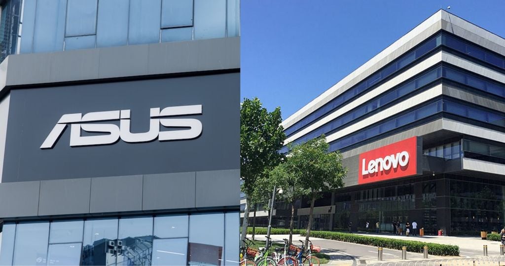 so sánh thương hiệu laptop asus và lenovo