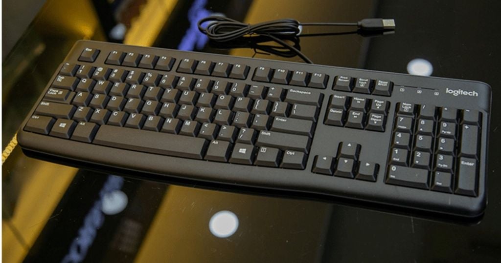 Bàn phím văn phòng Logitech K120 có dây