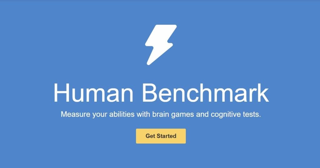 kiểm tra phản xạ bằng Human Benchmark