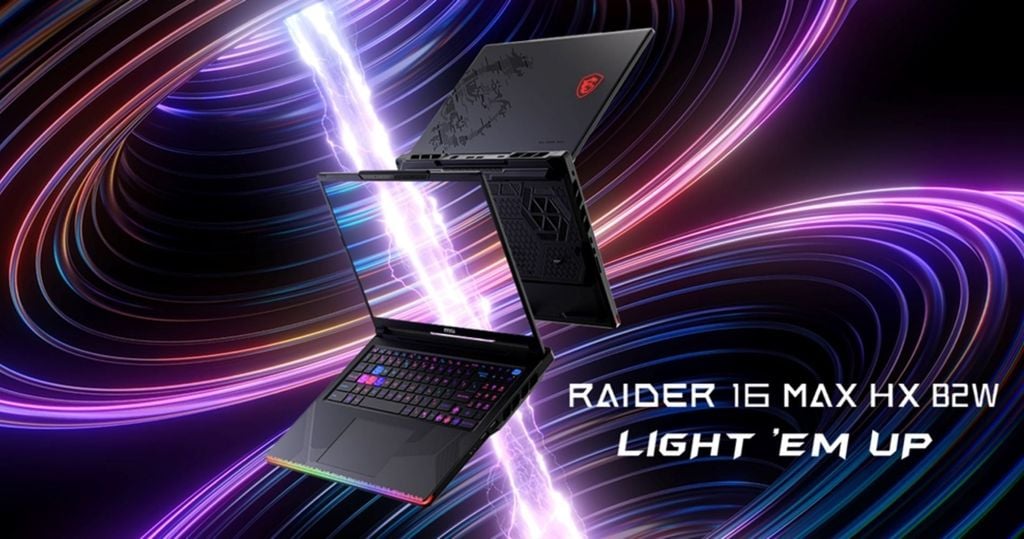 Raider 16 Max HX được ra mắt tại ces 2026