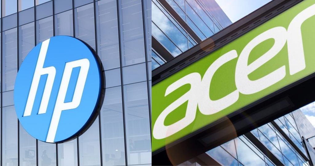công ty hp và acer