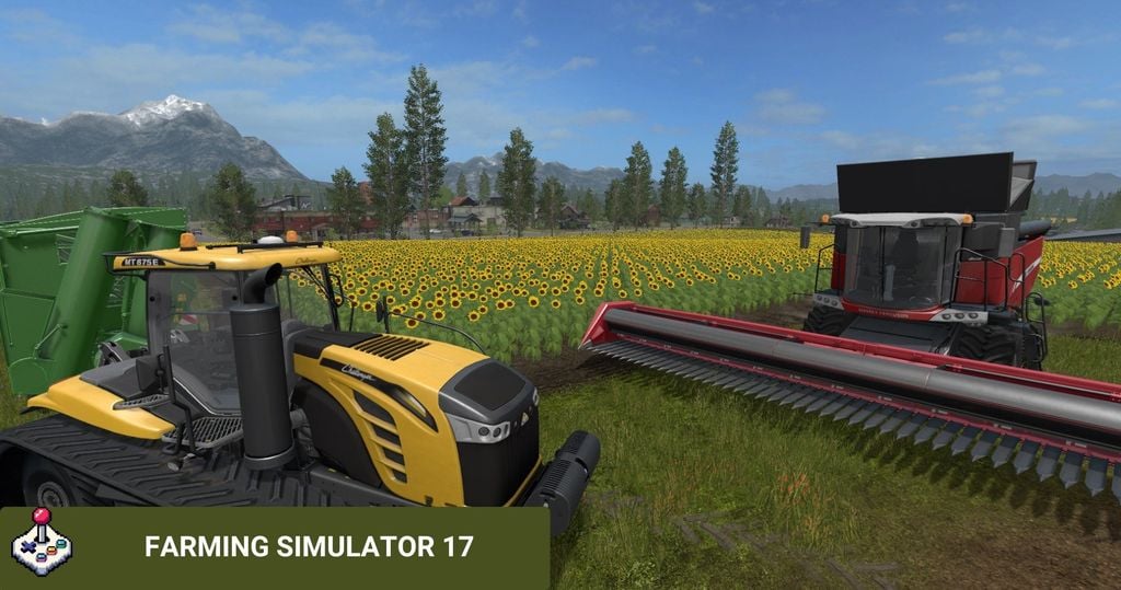 game mô phỏng lái xe Farming Simulator 17