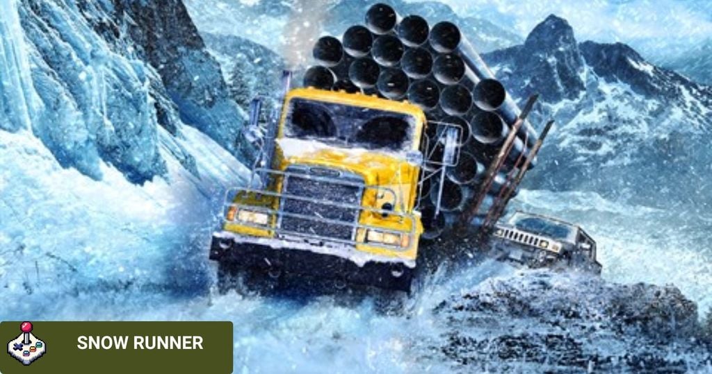 game mô phỏng lái xe Snow Runner