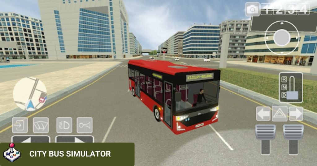 game mô phỏng lái xe City Bus Simulator