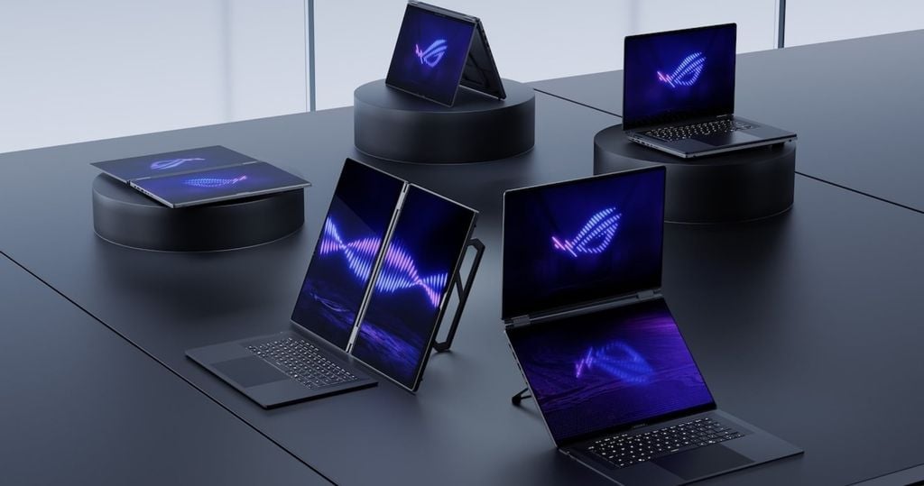 Laptop Gaming ASUS ROG Zephyrus Duo GX651AX-SR050WS có màn hình cảm ứng