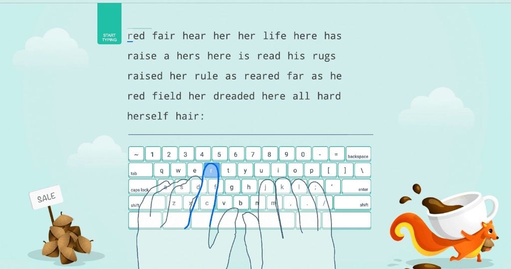 game luyện gõ bàn phím ​​Typing Jungle