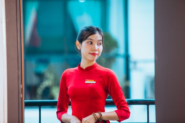 Từ phòng nghỉ, quý khách có thể ngắm nhìn phố Tây Bùi Viện nhộn nhịp