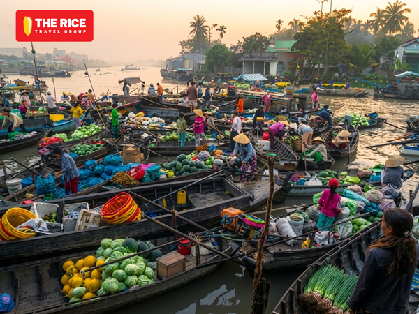 Cai Rang Floating Market