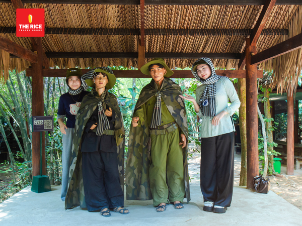 Tour Củ Chi nửa ngày tại The Rice Travel Group