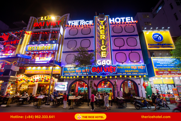 The Rice Hotel has 7 branches located in the heart of District 1, Saigon.