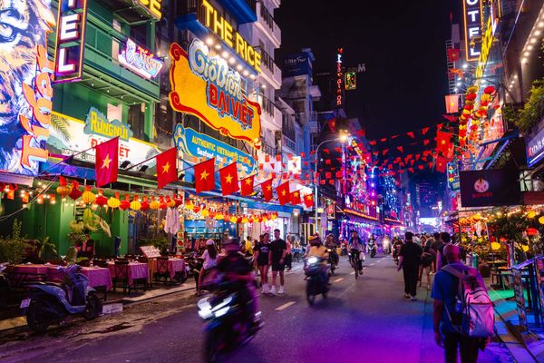 The Rice Hotel is designed with a distinctly Vietnamese style