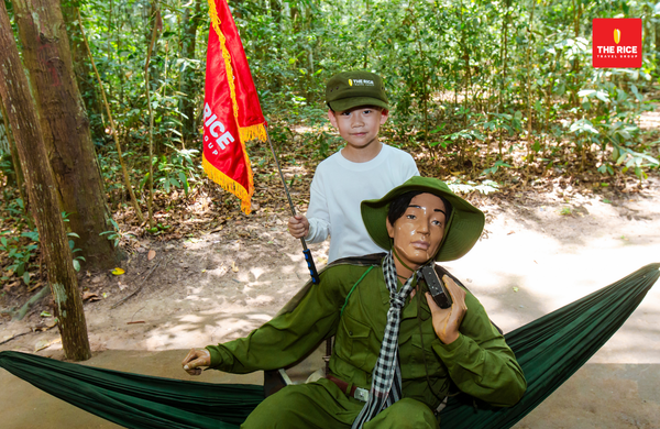 The Rice Travel Group's half-day Cu Chi Tunnels tour.