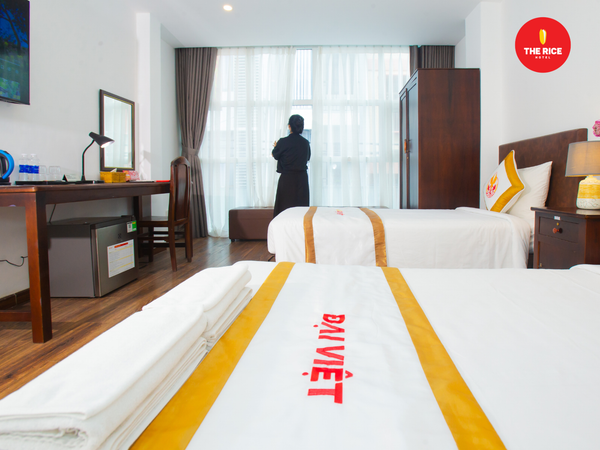 The Rice - a reliable accommodation choice for travelers visiting Saigon.