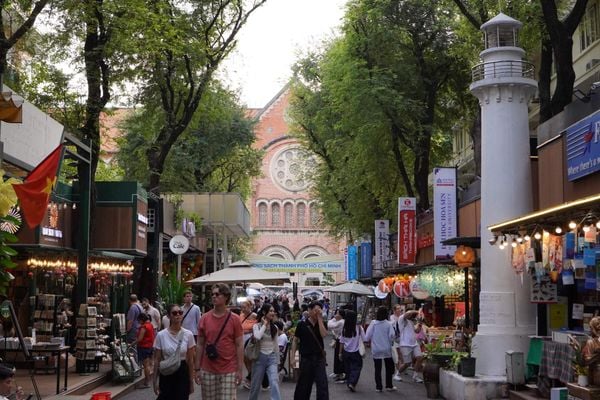 Ho Chi Minh City Book Street, a vibrant cultural hub in Saigon.