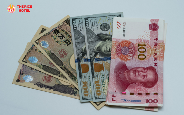 The Rice Hotel accepts payments in various currencies worldwide