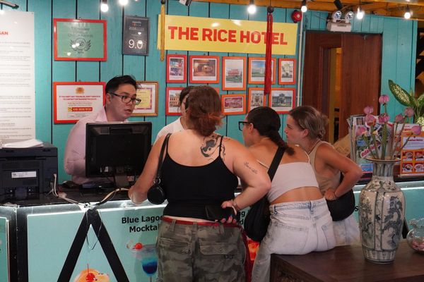 The reception staff at The Rice Hotel Saigon can help guests store their luggage before and after check-in