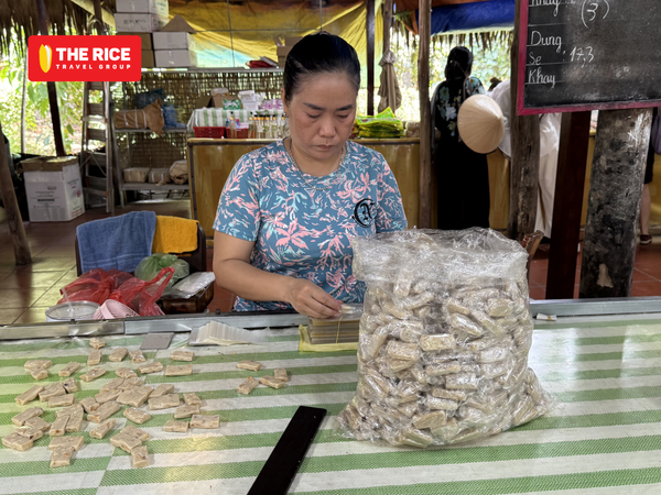 Ben Tre coconut candy - A very famous specialty of the Mekong Delta.
