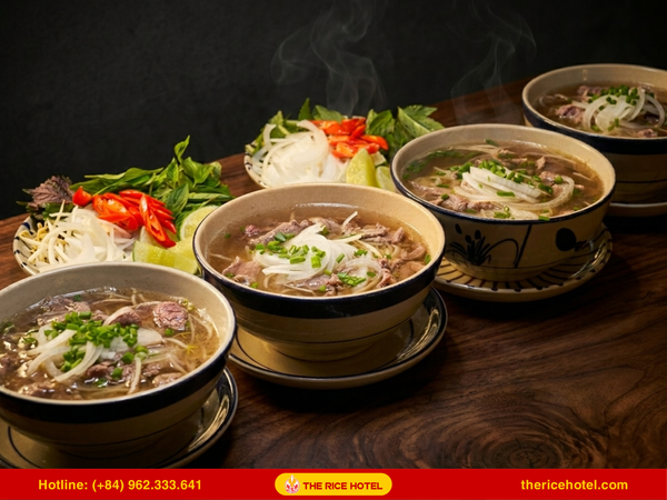 Bữa sáng tại khách sạn The Rice