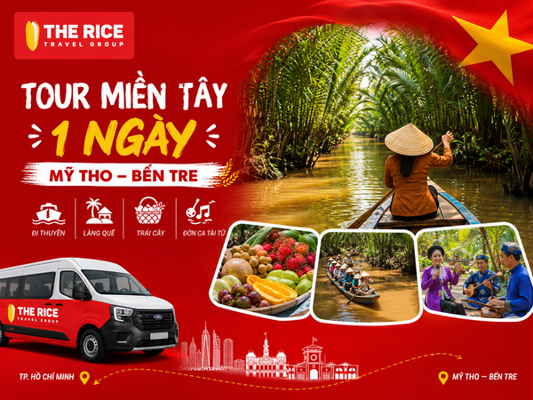 Tour đồng bằng Sông Cửu Long: Mỹ Tho - Bến Tre của The Rice Travel Group