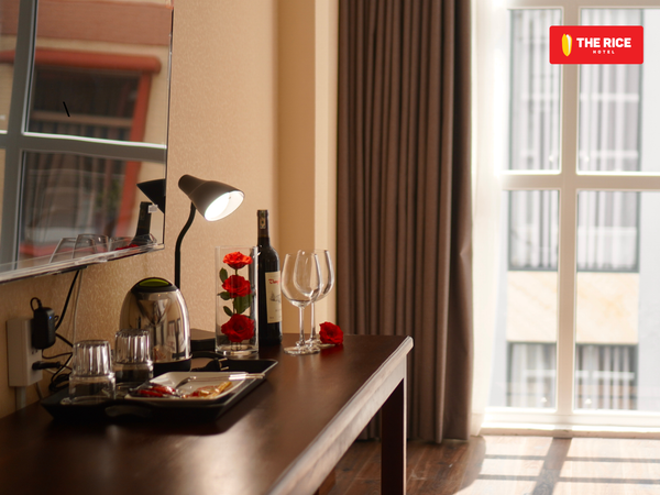 The Rice Hotel offers all the amenities of a 3-star hotel.