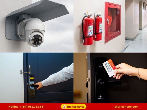 The Rice Hotel places great emphasis on ensuring guest safety down to the smallest detail