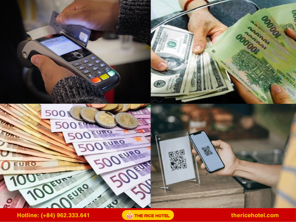 The Rice Hotel offers a variety of payment methods