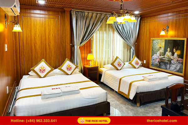 The Rice offers a variety of room types.