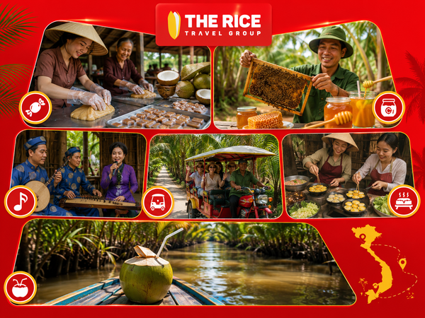 Du khách có thể trải nghiệm rất nhiều hoạt động hấp dẫn khi tham gia tour đồng bằng Sông Cửu Long