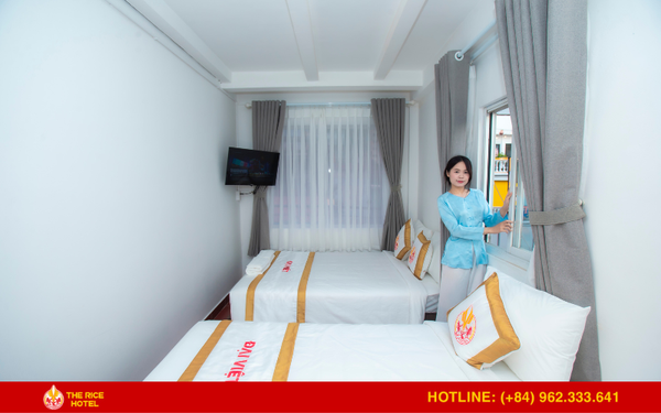 The Rice Hotel offers a variety of room types to suit the needs of its guests