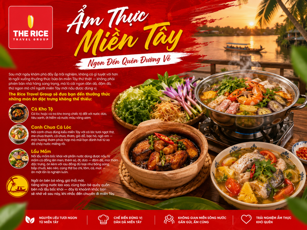 Ẩm thực miền Tây ngon, hương vị khó quên