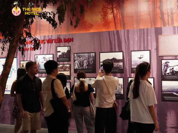 This is a place that preserves the pain and consequences left behind by war.