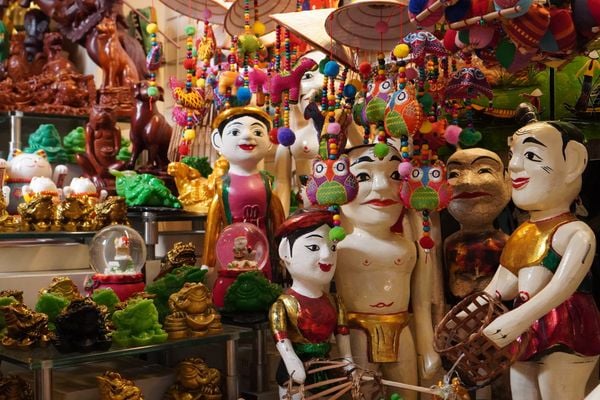 Wooden puppets